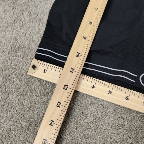 Calvin Klein Performance Women's Sport Bra Size M Black Racerback Padded Workout - Picture 5 of 5